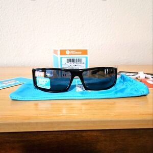 Spy Cooper Black Happy Gray Green Polarized sunglasses! NWT 670195038864
